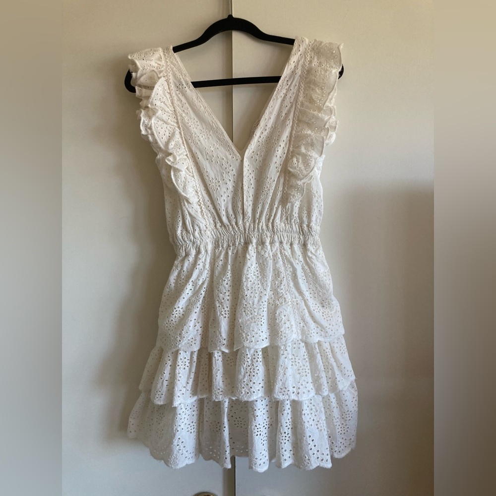 Love the Label White Eyelet Dress